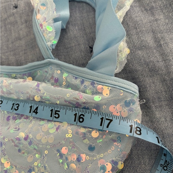 Sparkling Blue Costume Dress-women’s size large - Picture 9 of 15